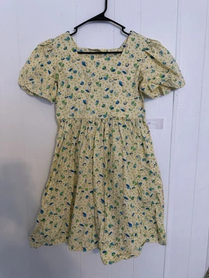 复活节春季女孩手工连衣裙大号 14-16 — 第 1/3 张图片