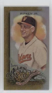 Mini refractor dorado cromado Topps Allen & Ginter 2022/50 Cal Ripken Jr #68 patio - Imagen 1 de 3