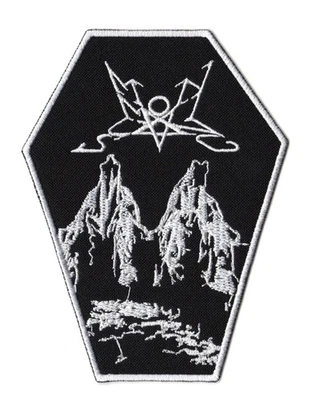 Summoning Embroidered Sew-on Patch | Austrian Atmospheric Black Metal Band Logo - Image 1 of 2