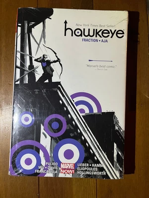 Hawkeye by Fraction & Aja Omnibus Old Print - IN SHRINK WRAP, $100+ SHIPS FREE - Image 1 of 4