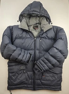 Vinatge Quicksilver Puffer Sonic Down Jacket Ink Blue Napali Sas Men Endurance - Picture 1 of 23