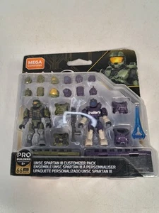 Neu im Karton Mega Construx Pro Builders Halo UNSC Spartan III Customizer Pack 66 Stück - Bild 1 von 2