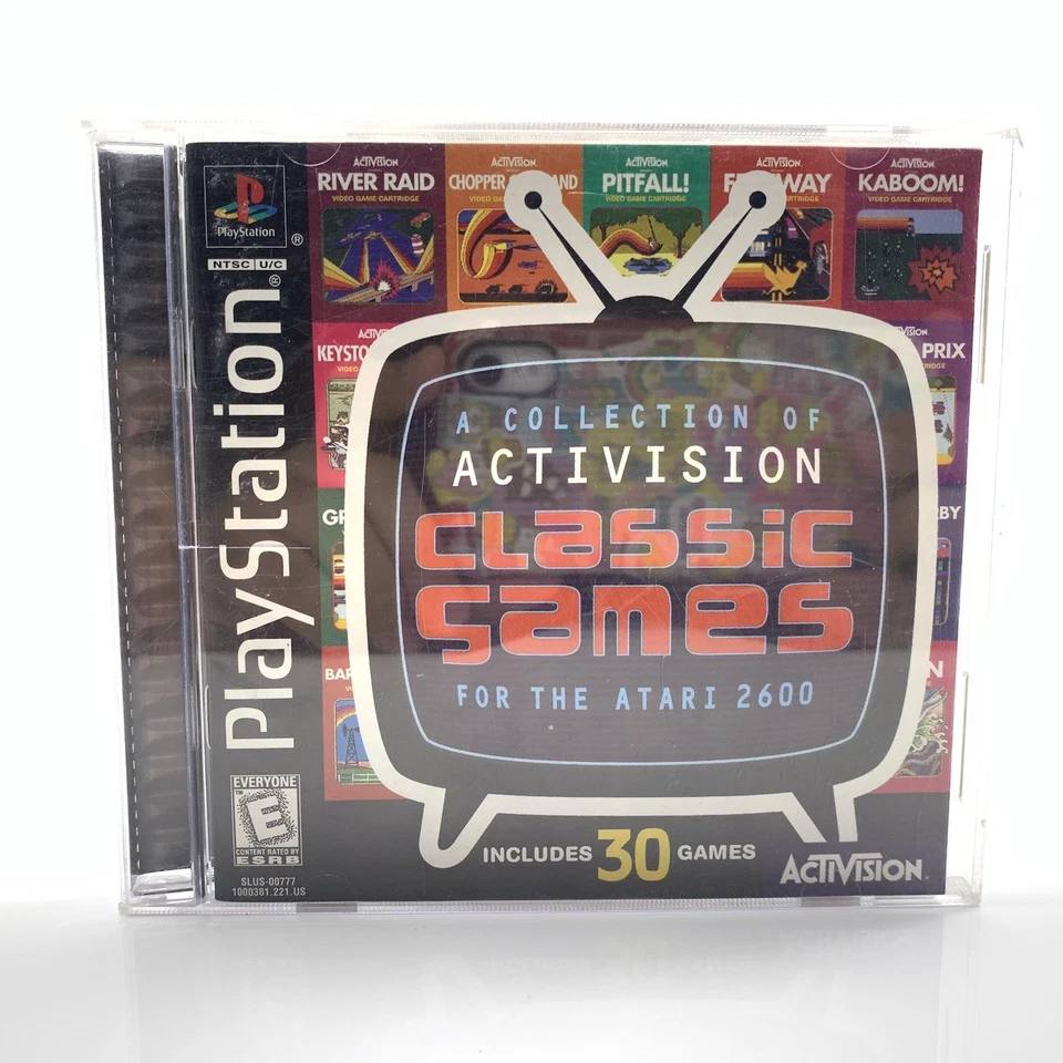 Una colección de juegos clásicos de Activision para Atari 2600 - Sony PlayStation 1 PS1 Foto 1 de 4