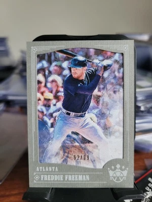 2018 Panini Diamond Kings SP Gray Frame 52/99 Freddie Freeman #143 - Image 1 of 3