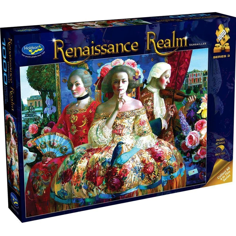Rompecabezas Renaissance Realm Serie 3: Versalles, 1000 piezas - Holdson Foto 1 de 1