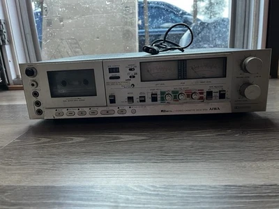 Aiwa Stereo Cassette Deck AD-6700U POWERS ON: No Tape Move REMOTE WORKS Manuals - Image 1 of 4