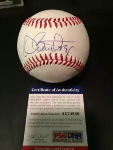DAVE STEWART Signed Autograph Auto ROMLB Baseball Oakland Athletics A's PSA/DNA - Picture 1 of 3