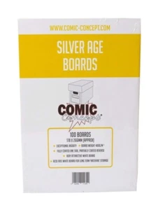 Comic Concept Backing Boards | Silver Age Comic Size | 5 - 100 Backing Boards - Picture 1 of 2