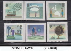 GREAT BRITAIN - 2007 WORLD OF INVENTIONS - 6V MINT NH SELF-ADHESIVE STAMPS - Picture 1 of 1