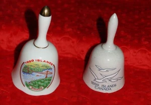Lot of 2- 1000 Island Canada  Collectable Bell Seagull  Giftcraft Capland Japan - Picture 1 of 19