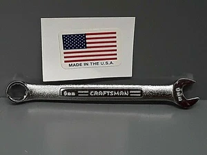 Craftsman 42913 USA Made 9mm 12pt combination wrench series VA V inverted V NOS - Picture 1 of 4