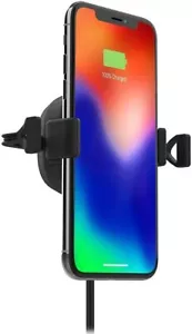 Mophie Universal Wireless Charger Charging Car Vent Mount Phone Holder Black - Picture 1 of 12