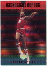 1999-00 JULIUS ERVING DR J UPPER DECK BASKETBALL HEROES INSERT CARD H52!
