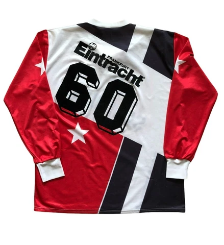 Eintracht Frankfurt Home football shirt 1992 1993 Match Worn Long Sleeve Size XL Cover