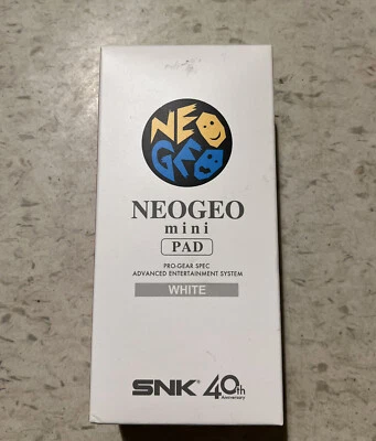 SNK NeoGeo Mini Video Game Pad Controller White Brand New In Box - Image 1 of 2
