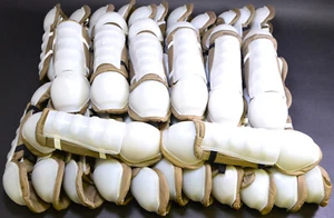 DDR BGS Paintball Konvolut 30 Paar Knieschoner Schienenbeinschoner Polizei 7977 - Bild 1 von 4