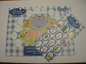Mapa y pegatinas exclusivas de Remy's Ratatouille Hide & Seek 2015 - NUEVO - Imagen 1 de 2