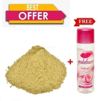 Fuller Fullers Earth Multani Mitti Facial Clay Powder Face Pack 50g+Rose water - Image 1 of 4
