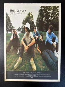 THE VERVE - URBAN HYMNS 1997 16X11"' MAGAZINE ADVERT / POSTER L427 - Picture 1 of 1