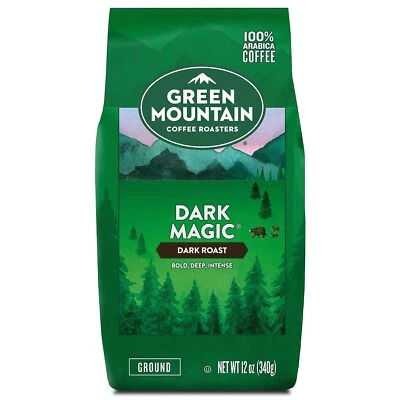 Tostadores de café Green Mountain descafeinado 12 oz tostado oscuro audaz con notas de frutas Foto 1 de 4