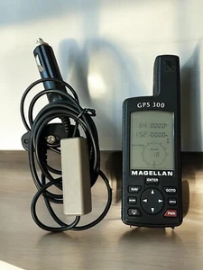 Magellan GPS 300 2.2-Inch Portable Handheld Navigator Black Made USA - Picture 1 of 4