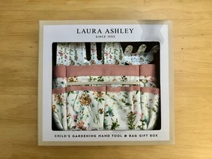Laura Ashley Kids Gardening Set Tool Bag and Tool Set Meadow Flowers Gift Box - Picture 1 of 3