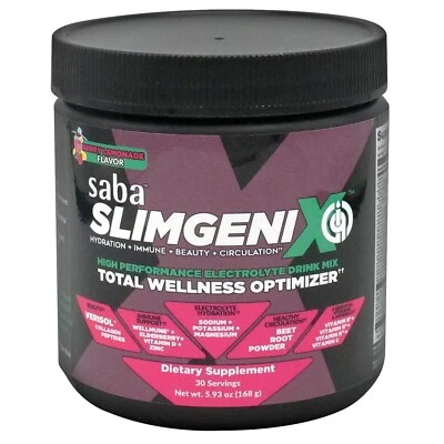 Saba SlimGenix IQ - El único 4 en 1, hidratación, inmune, respiratorio, flujo sanguíneo Foto 1 de 4