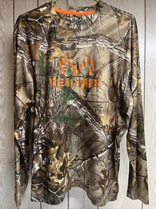 Real Tree Outdoor Camo Long Sleeve Shirt Medium Poly - Picture 1 of 7
