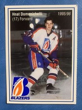 1995-96  Hnat Domenichelli Kamloops Blazers (WHL) Legend 🔥🔥🔥 #️⃣1️⃣7️⃣
