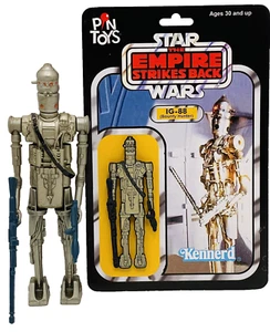 Star Wars IG-88 bounty Hunter ESB metal enamel Pin vintage Kenner fan made IG-11 - Picture 1 of 3