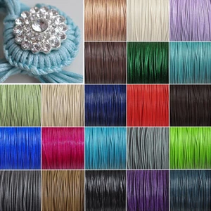 Ø 1mm - now also bundle - waxed polyester cord cord macrame - Picture 1 of 36