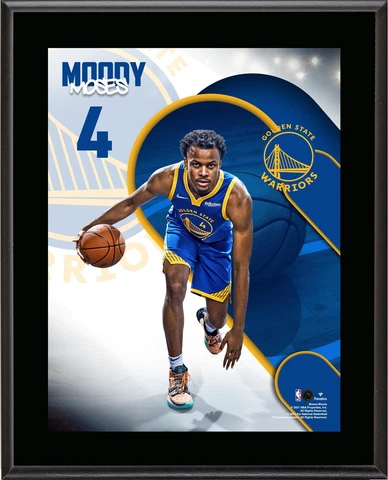 Moses Moody Golden State Warriors 10.5" x 13" Sublimated Welcome to Cover