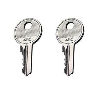 2X Ignition Keys 455 SJ104466 for Skyjack Lift  3220 3226 4626 4632 SJ8831RT - Picture 1 of 1