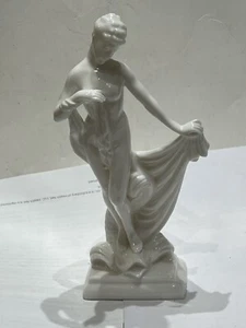Antique Vintage Lefton Nude Figurine Standing on Fish (Goddess ?) - Picture 1 of 7