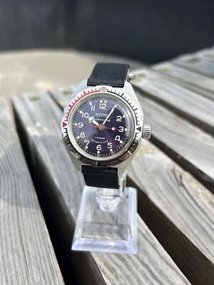 Vintage Watch Vostok Amphibia Soviet Diver USSR Mechanical Wristwatch 1980s - image 1 of 4