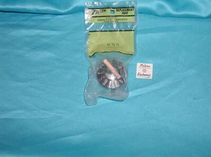 Zenith 469619 Black Silver Tuner Channel Control Knob FactorySealedNOSGreatFIND! - Picture 1 of 2