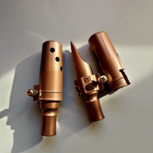 Saxophone Mouthpiece Full Metal Alto/tenor Mouthpiece Size 7/8 - - Picture 1 of 19