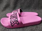 NWT-Victoria Secret Pink pink slides size L