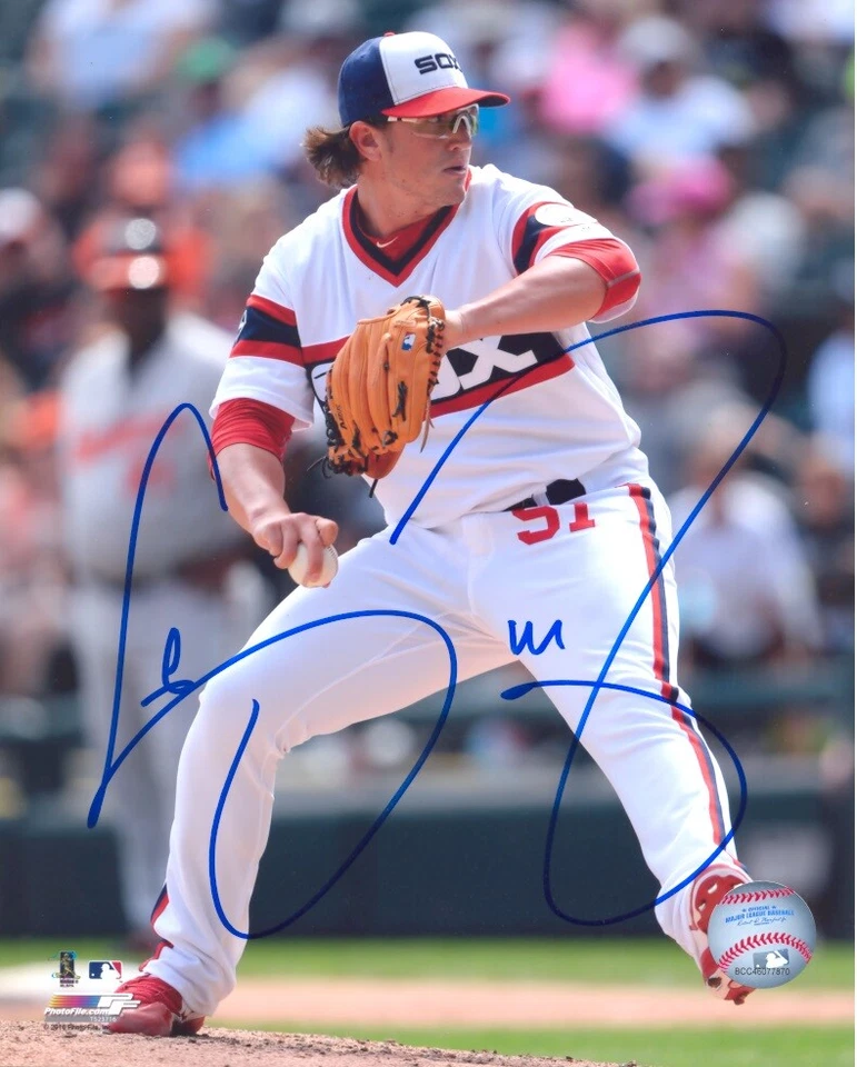 Foto autografiada de Carson Fulmer White Sox con certificado de autenticidad Foto 1 de 1