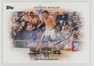 2017 Topps MLS Auto /388 Andrew Wenger #82 Auto