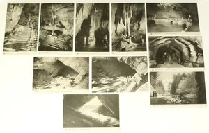 Lot de cartes postales anciennes BELGIQUE HAN sur LESSE - le Gouffre de BELVAUX - Picture 1 of 1