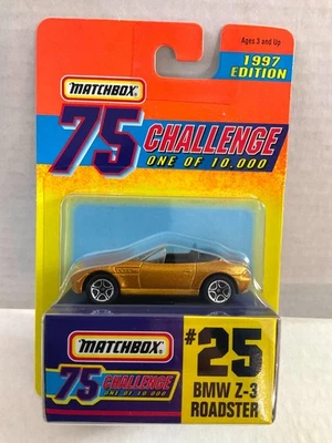 Matchbox GOLD CHALLENGE 1997 - #25 BMW Z-3 ROADSTER - Only 10,000 Made - Image 1 of 4
