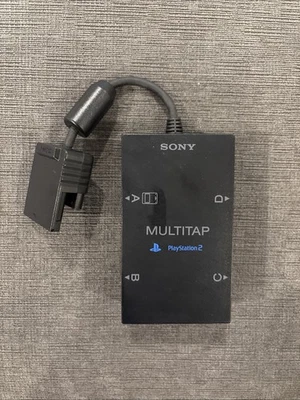 Sony Official OEM Multitap Playstation 2 PS2 Fat Model Black SCPH-10090 - Image 1 of 4