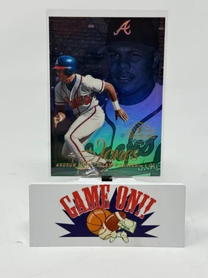 1997 Flair Showcase Baseball Andruw Jones Card Row 2 Seat 1 - Image 1 of 2
