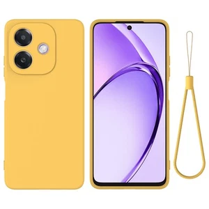 Para OPPO A5i 4G, Lujo Suave Líquido Silicona Piel Tacto Sensación Trasera Estuche Cubierta - Imagen 1 de 33