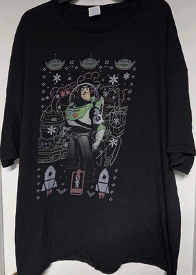 Camiseta De Colección Disney Pixar Buzz Lightyear Toy Story, Talla 4XL, Película Foto 1 de 4