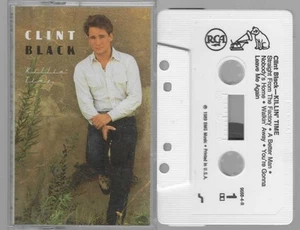 Clint Black Killin' Time (Cassette, 1989 BMG) VG-VG+ - Picture 1 of 3