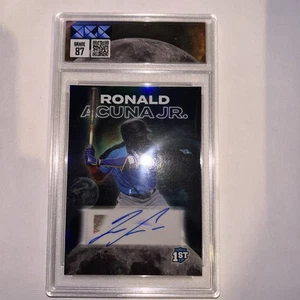 Tru Creator Ronald Acuna Jr Auto /25 - DGC 87 (8.5) - Picture 1 of 2