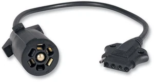 Optronics Inc 7- to 5-Way Trailer Adapter Plug with 16in. Lead - A-57WH - Picture 1 of 2