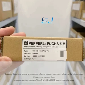 Brand new PEPPERL+FUCHS UB1000-18GM75-U-V15 Ultrasonic Sensor - Picture 1 of 4